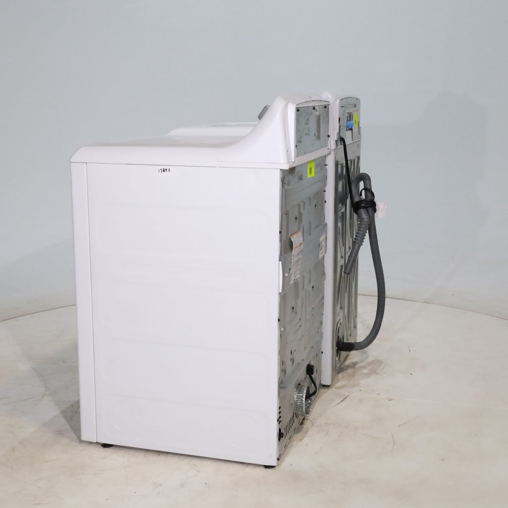 Pictures of GE 4.5 cu. ft. Top Load Washer with Water Level Control and 6.2 cu. ft. Gas Dryer with up to 120 ft. Venting - Scratch & Dent - Minor - Neu Appliance Outlet - Discount Appliance Outlet in Austin, Tx