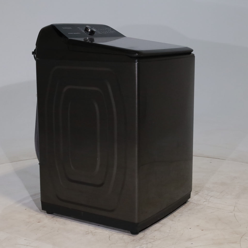 Pictures of Black Stainless Steel ENERGY STAR Samsung 5.0 cu. ft. Top Load Washer with Active Water Jet - Scratch & Dent - Minor - Neu Appliance Outlet - Discount Appliance Outlet in Austin, Tx