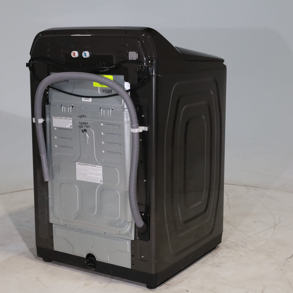 Pictures of Black Stainless Steel ENERGY STAR Samsung 5.0 cu. ft. Top Load Washer with Active Water Jet - Scratch & Dent - Minor - Neu Appliance Outlet - Discount Appliance Outlet in Austin, Tx