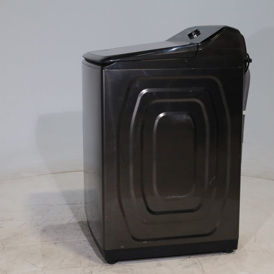 Black Stainless Steel ENERGY STAR Samsung 5.0 cu. ft. Top Load Washer with Active Water Jet - Scratch & Dent - Minor