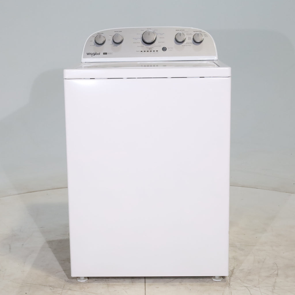 Pictures of Whirlpool 3.8-cu ft High Efficiency Impeller and Agitator Top-Load Washing Machine with Removable Agitator - Neu Appliance Outlet - Discount Appliance Outlet in Austin, Tx