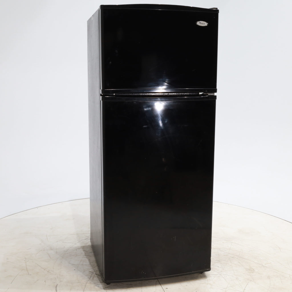 Pictures of 28" Wide Whirlpool Black ENERGY STAR17.5 cu ft Top - Freezer Refrigerator with Automatic Defrost System - Certified Refurbished - Neu Appliance Outlet - Discount Appliance Outlet in Austin, Tx