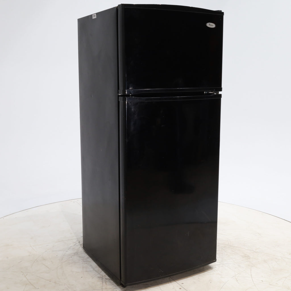 Pictures of 28" Wide Whirlpool Black ENERGY STAR17.5 cu ft Top - Freezer Refrigerator with Automatic Defrost System - Certified Refurbished - Neu Appliance Outlet - Discount Appliance Outlet in Austin, Tx