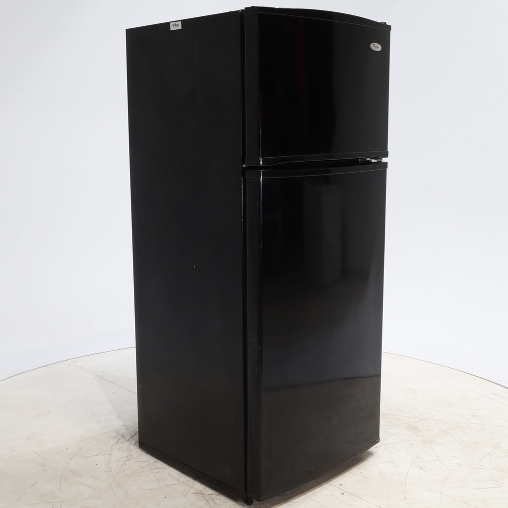 Pictures of 28" Wide Whirlpool Black ENERGY STAR17.5 cu ft Top - Freezer Refrigerator with Automatic Defrost System - Certified Refurbished - Neu Appliance Outlet - Discount Appliance Outlet in Austin, Tx