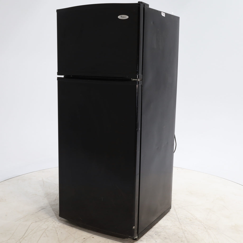 Pictures of 28" Wide Whirlpool Black ENERGY STAR17.5 cu ft Top - Freezer Refrigerator with Automatic Defrost System - Certified Refurbished - Neu Appliance Outlet - Discount Appliance Outlet in Austin, Tx