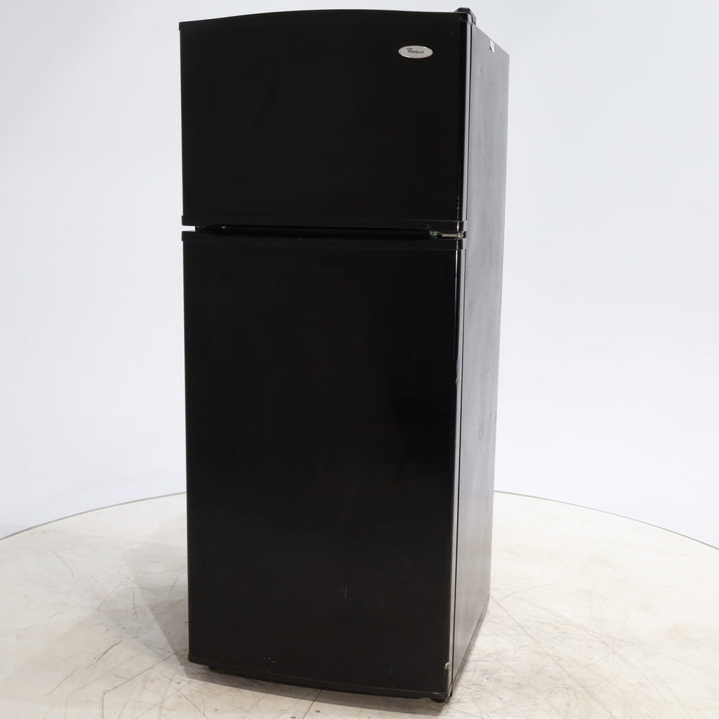 Pictures of 28" Wide Whirlpool Black ENERGY STAR17.5 cu ft Top - Freezer Refrigerator with Automatic Defrost System - Certified Refurbished - Neu Appliance Outlet - Discount Appliance Outlet in Austin, Tx