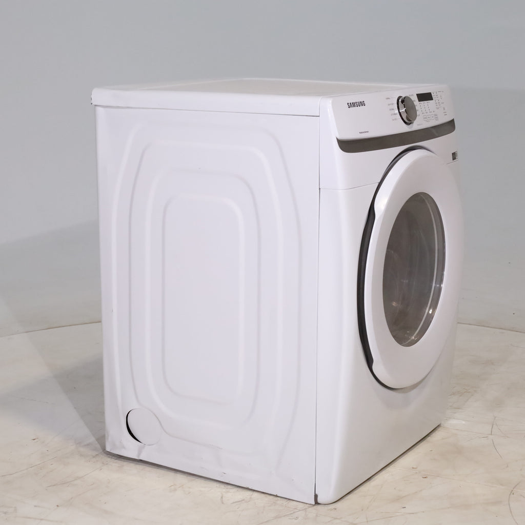 Pictures of White Samsung 7.5 cu. ft. Front Load Electric Dryer with Smart Care - Scratch and Dent - Minor - Neu Appliance Outlet - Discount Appliance Outlet in Austin, Tx