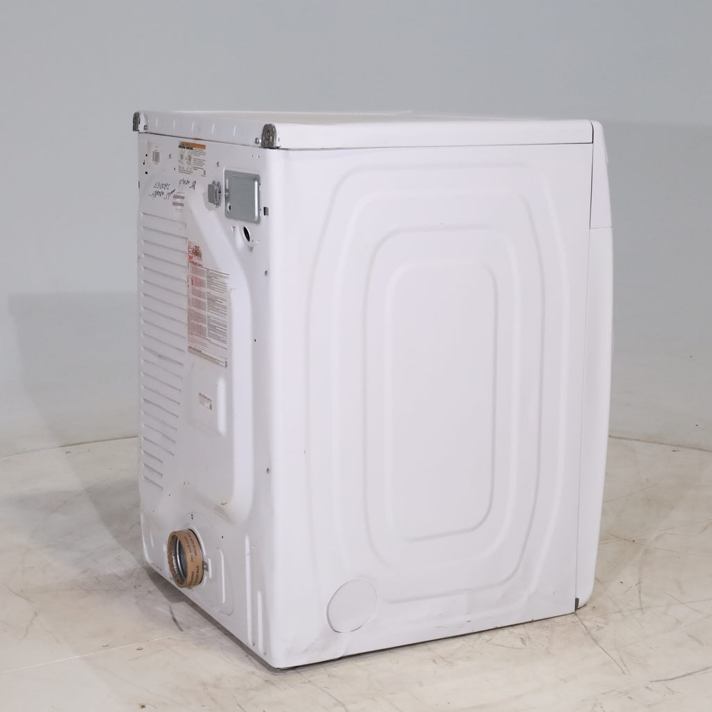 Pictures of White Samsung 7.5 cu. ft. Front Load Electric Dryer with Smart Care - Scratch and Dent - Minor - Neu Appliance Outlet - Discount Appliance Outlet in Austin, Tx