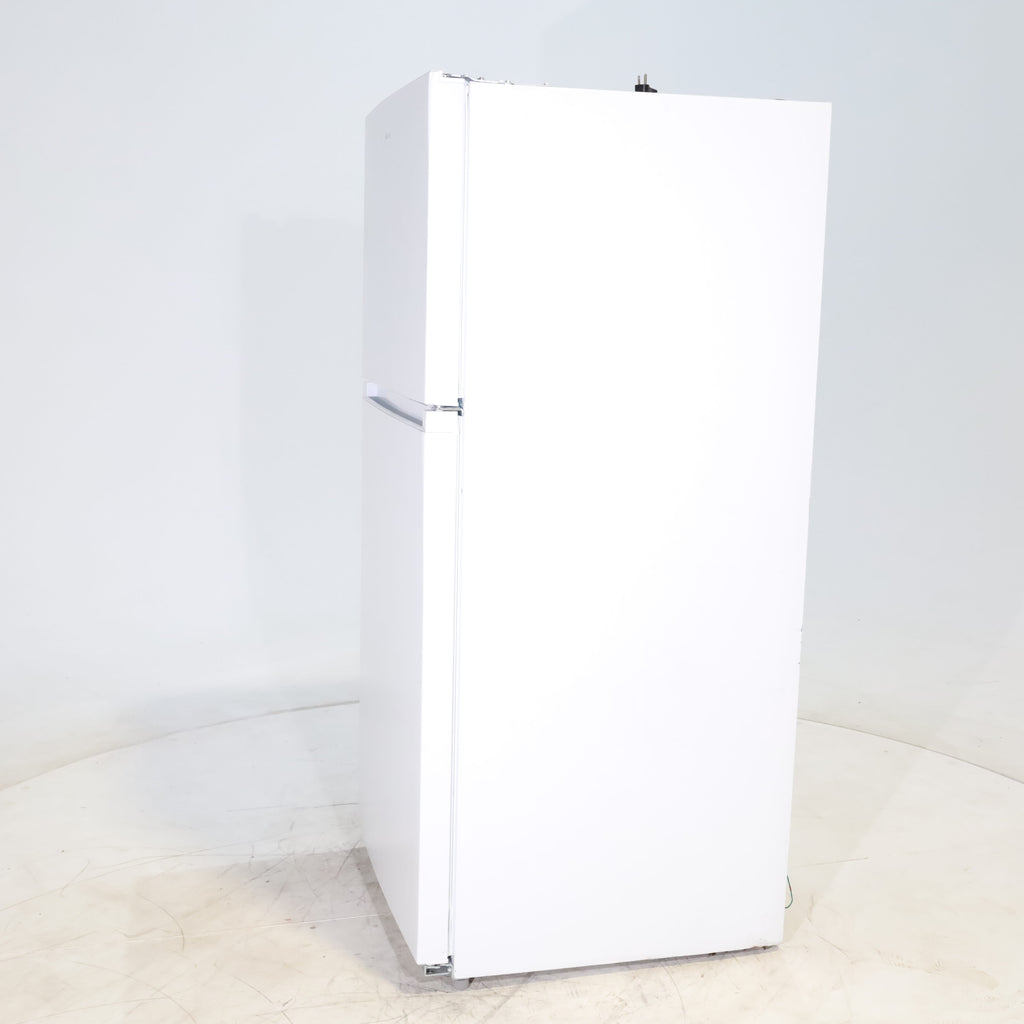 Pictures of White ENERGY STAR Midea 18.1 cu. ft. Top Freezer Refrigerator with Reversible Door - Scratch & Dent - Minor - Neu Appliance Outlet - Discount Appliance Outlet in Austin, Tx