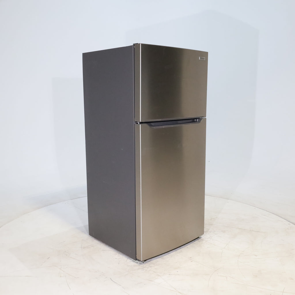 Pictures of 30 in. Wide EasyCare Stainless Steel Frigidaire 20.0 cu. ft. Top Freezer Refrigerator with EvepTemp Cooling System - Certified Refurbished - Neu Appliance Outlet - Discount Appliance Outlet in Austin, Tx