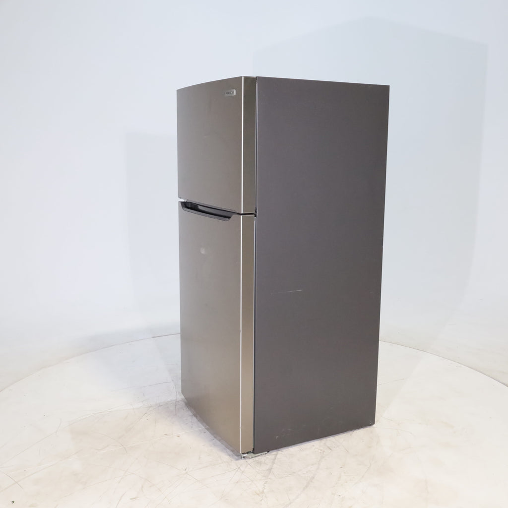 Pictures of 30 in. Wide EasyCare Stainless Steel Frigidaire 20.0 cu. ft. Top Freezer Refrigerator with EvepTemp Cooling System - Certified Refurbished - Neu Appliance Outlet - Discount Appliance Outlet in Austin, Tx