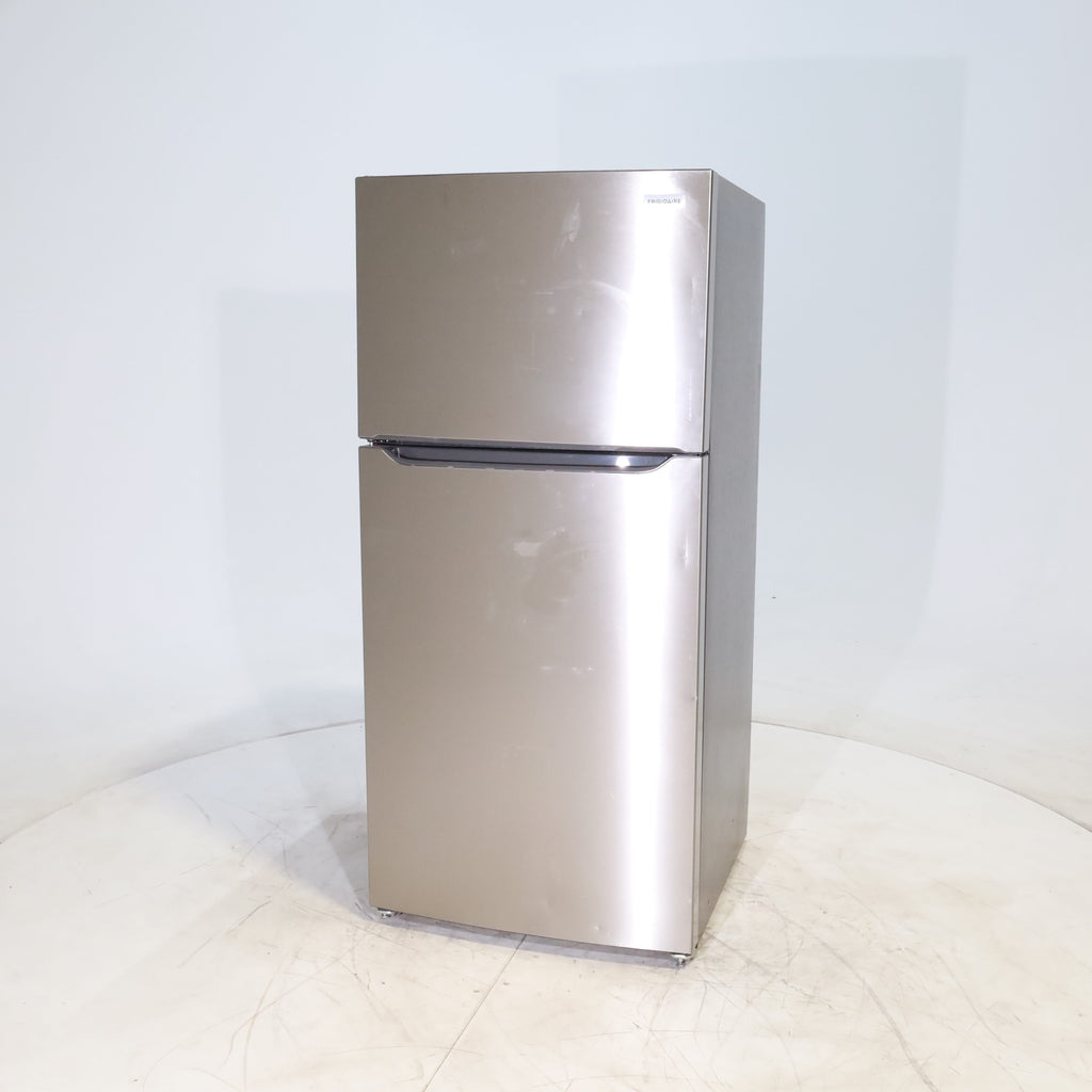 Pictures of 30 in. Wide EasyCare Stainless Steel Frigidaire 20.0 cu. ft. Top Freezer Refrigerator with EvepTemp Cooling System - Certified Refurbished - Neu Appliance Outlet - Discount Appliance Outlet in Austin, Tx