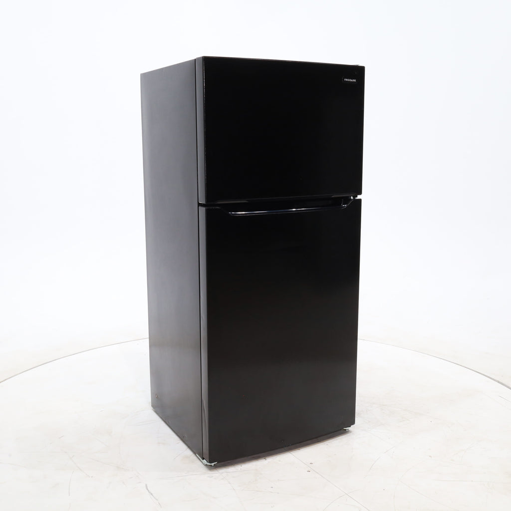 Pictures of 30" Wide Black Frigidaire 18.3 cu. ft. Top Freezer Refrigerator with Garage-Ready Design - Scratch & Dent - Minor - Neu Appliance Outlet - Discount Appliance Outlet in Austin, Tx