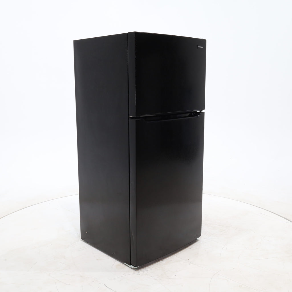 Pictures of 30" Wide Black Frigidaire 18.3 cu. ft. Top Freezer Refrigerator with Garage-Ready Design - Scratch & Dent - Minor - Neu Appliance Outlet - Discount Appliance Outlet in Austin, Tx