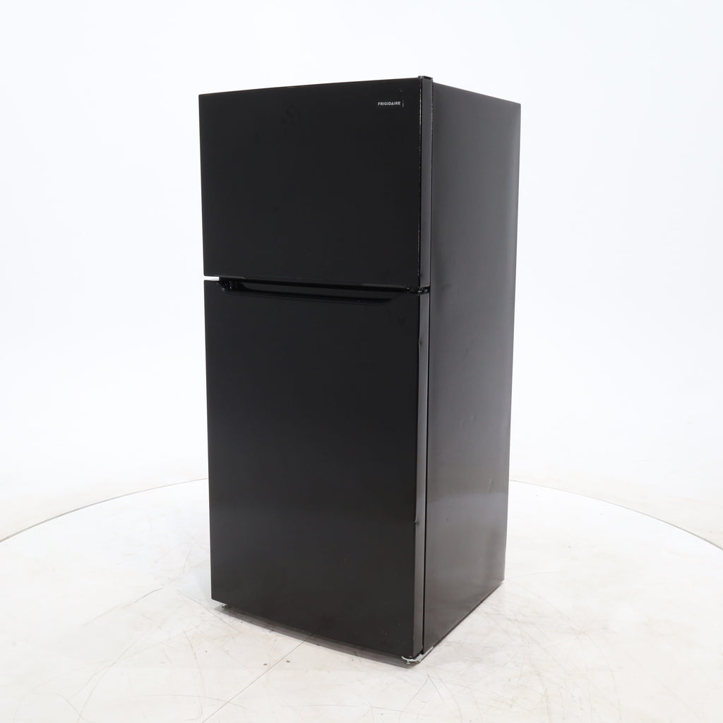 Pictures of 30" Wide Black Frigidaire 18.3 cu. ft. Top Freezer Refrigerator with Garage-Ready Design - Scratch & Dent - Minor - Neu Appliance Outlet - Discount Appliance Outlet in Austin, Tx