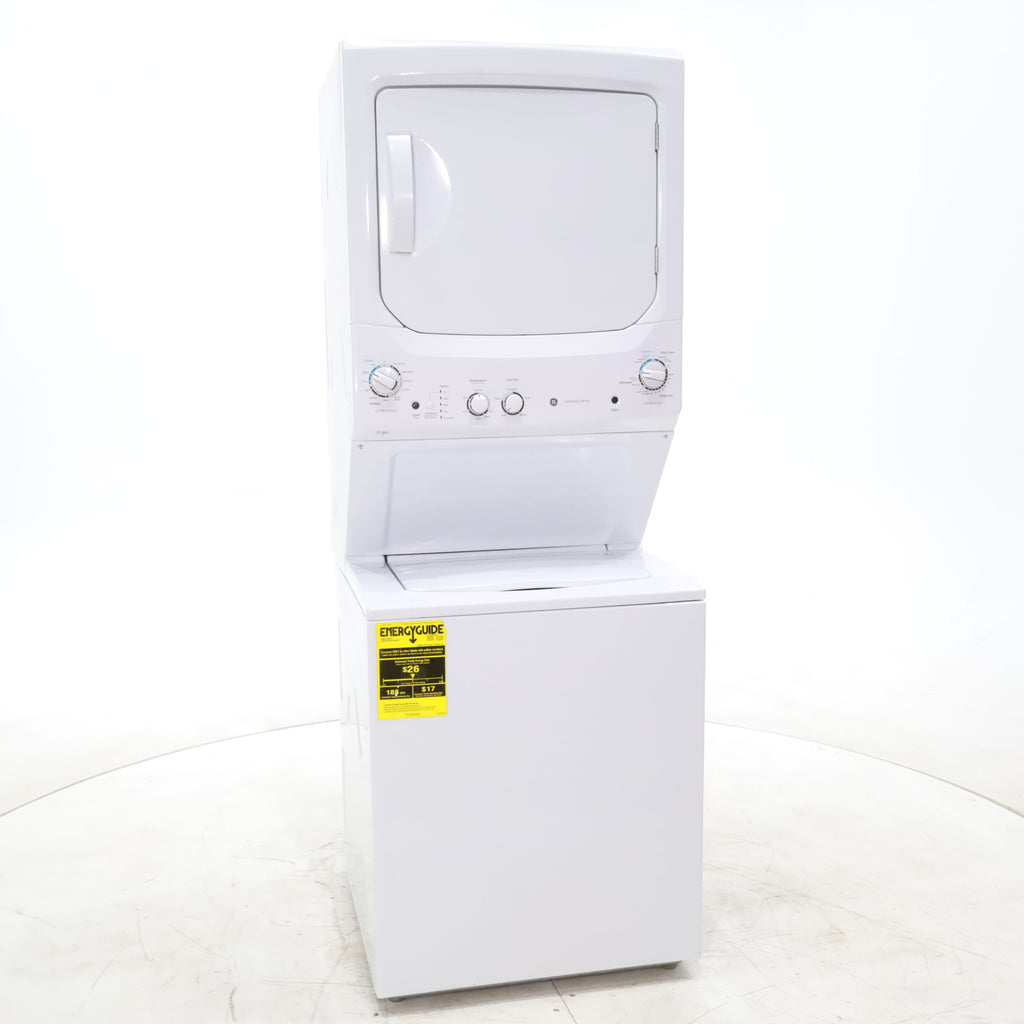 Pictures of GE 3.8 cu. ft. Laundry Center Washer and 5.9 cu. ft. Electric Dryer with Electro-Mechanical Rotary Dial Controls - Certified Refurbished - Neu Appliance Outlet - Discount Appliance Outlet in Austin, Tx