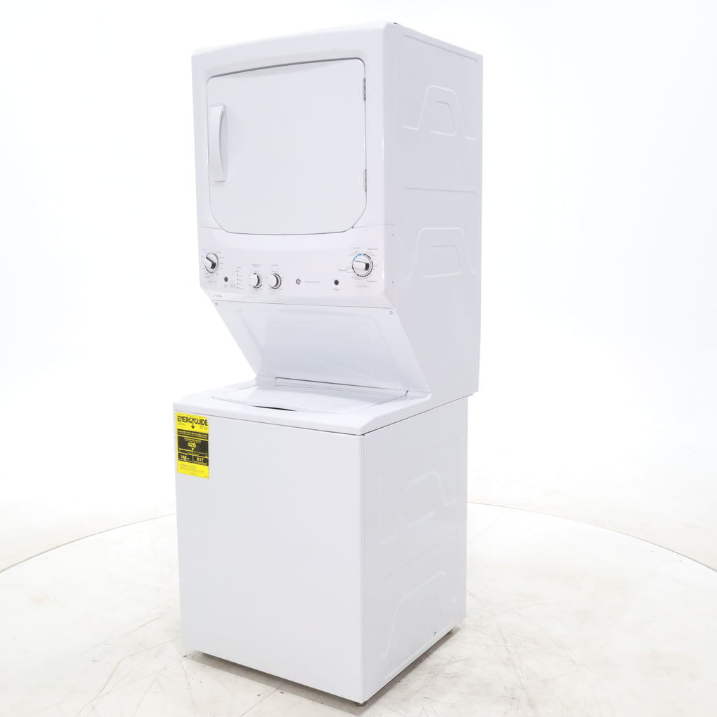 Pictures of GE 3.8 cu. ft. Laundry Center Washer and 5.9 cu. ft. Electric Dryer with Electro-Mechanical Rotary Dial Controls - Certified Refurbished - Neu Appliance Outlet - Discount Appliance Outlet in Austin, Tx