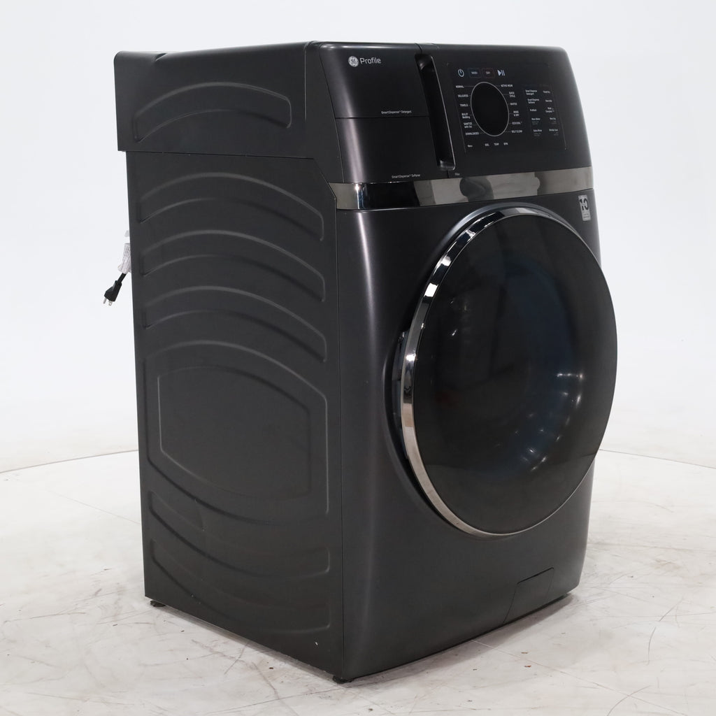 Pictures of Carbon Graphite ENERGY STAR  GE Profile 4.5 cu. ft. Capacity Front Load Combo Washing Machine and Electric Dryer with Ventless Heat Pump Technology - Scratch & Dent - Minor - Neu Appliance Outlet - Discount Appliance Outlet in Austin, Tx