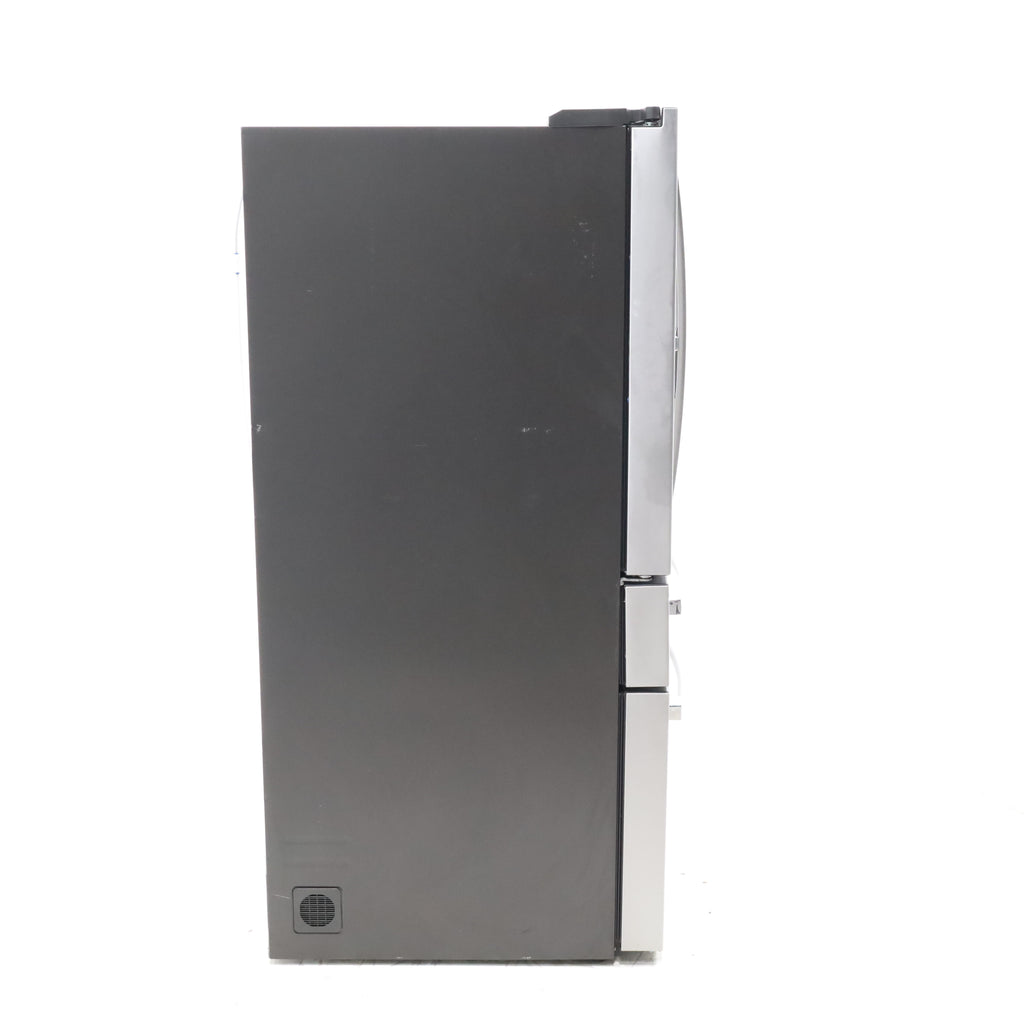 Pictures of 35 5/8" Wide Stainless Steel ENERGY STAR GE Profile 27.9 cu. ft. Smart 4 Door French Door Refrigerator with Door in Door- Scratch & Dent - Minor - Neu Appliance Outlet - Discount Appliance Outlet in Austin, Tx