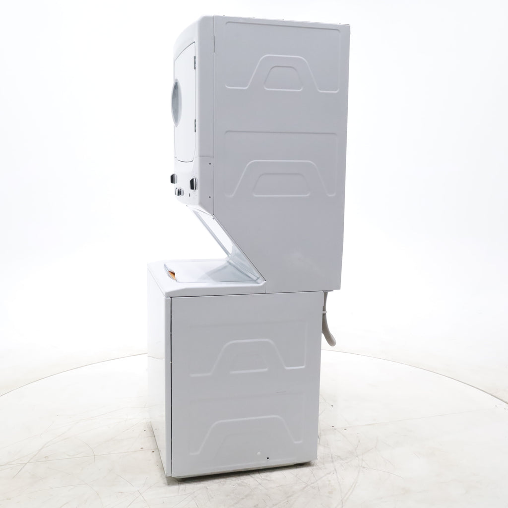 Pictures of GE 3.8 cu. ft. Laundry Center Washer and 5.9 cu. ft. Electric Dryer with Electro-Mechanical Rotary Dial Controls - Certified Refurbished - Neu Appliance Outlet - Discount Appliance Outlet in Austin, Tx