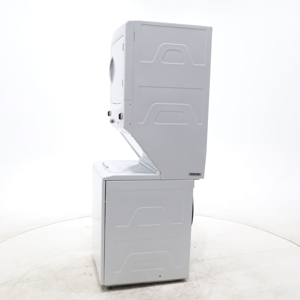 Pictures of GE 3.2 cu. ft. Washer and 5.9 cu. ft. Electric Dryer Laundry Center with Rotary- Electromagnetic Controls - Certified Refurbished - Neu Appliance Outlet - Discount Appliance Outlet in Austin, Tx