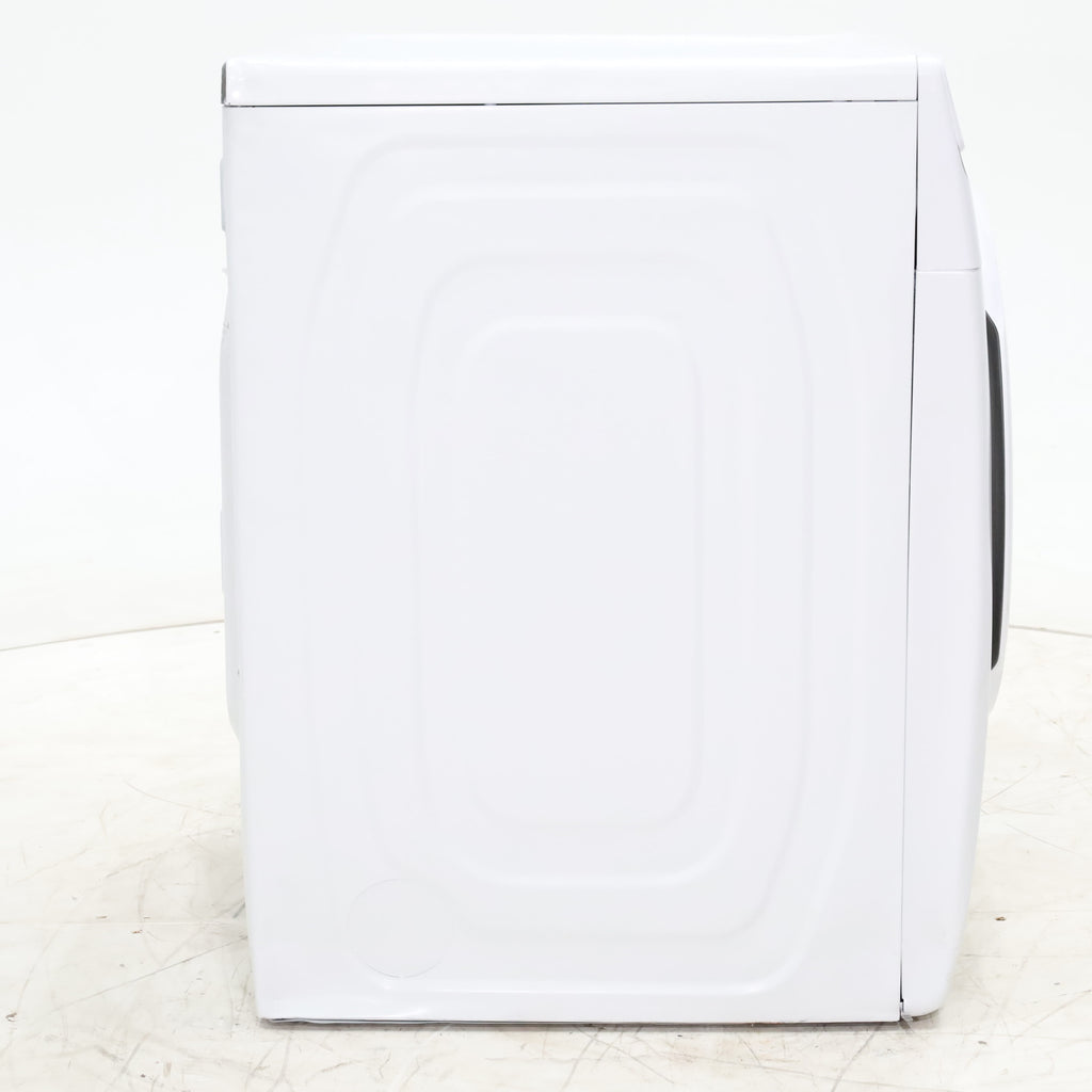 Pictures of White Samsung 7.5 cu. ft. Front Load Electric Dryer with Smart Care - Scratch and Dent - Minor - Neu Appliance Outlet - Discount Appliance Outlet in Austin, Tx