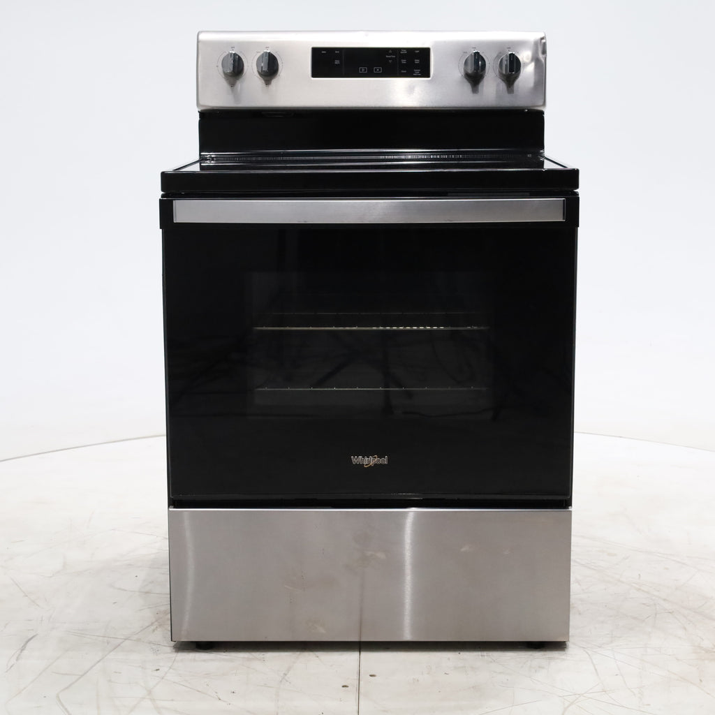 Pictures of Whirlpool Stainless Steel 5.3 cu ft Electric Range with 4 Radiant Elements and a Dual Element - Certified Refurbished - Neu Appliance Outlet - Discount Appliance Outlet in Austin, Tx