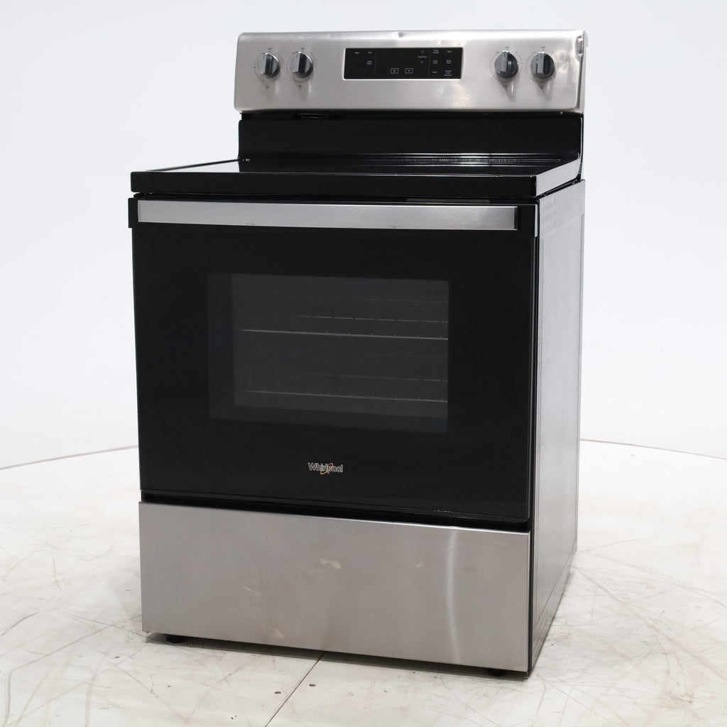 Pictures of Whirlpool Stainless Steel 5.3 cu ft Electric Range with 4 Radiant Elements and a Dual Element - Certified Refurbished - Neu Appliance Outlet - Discount Appliance Outlet in Austin, Tx