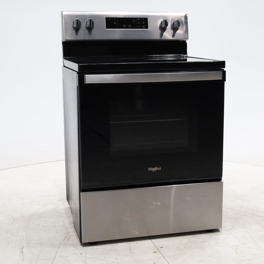 Pictures of Whirlpool Stainless Steel 5.3 cu ft Electric Range with 4 Radiant Elements and a Dual Element - Certified Refurbished - Neu Appliance Outlet - Discount Appliance Outlet in Austin, Tx