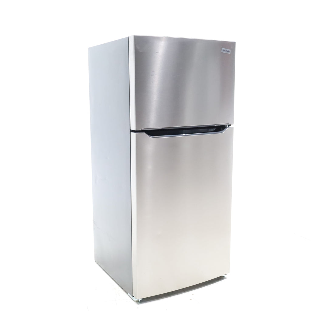 Pictures of 30" Wide EasyCare Stainless Steel Frigidaire 20.0 cu. ft. Top Freezer Refrigerator with EvepTemp Cooling System - Certified Refurbished - Neu Appliance Outlet - Discount Appliance Outlet in Austin, Tx