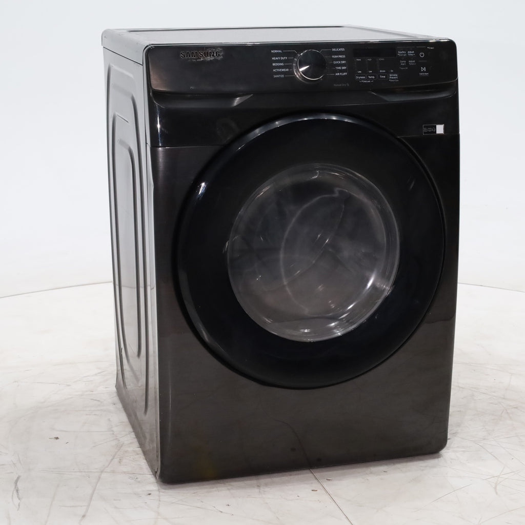 Pictures of Brushed Black Samsung 7.5 cu. ft. Frontload Electric Dryer with Sensor Dry - Scratch & Dent - Moderate - Neu Appliance Outlet - Discount Appliance Outlet in Austin, Tx