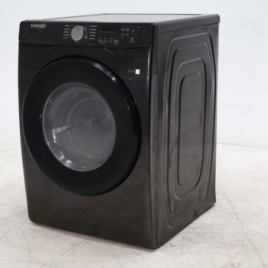 Pictures of Brushed Black Samsung 7.5 cu. ft. Frontload Electric Dryer with Sensor Dry - Scratch & Dent - Moderate - Neu Appliance Outlet - Discount Appliance Outlet in Austin, Tx