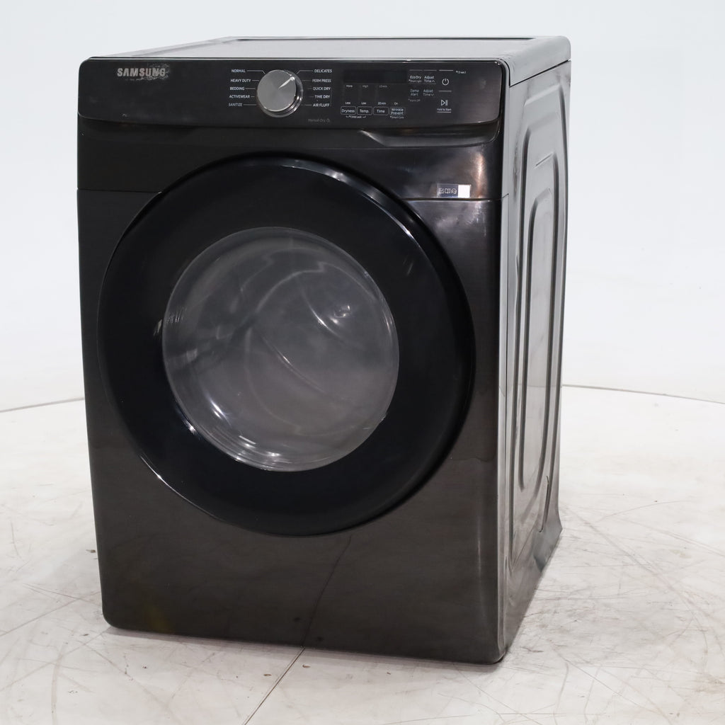 Pictures of Brushed Black Samsung 7.5 cu. ft. Frontload Electric Dryer with Sensor Dry - Scratch & Dent - Moderate - Neu Appliance Outlet - Discount Appliance Outlet in Austin, Tx