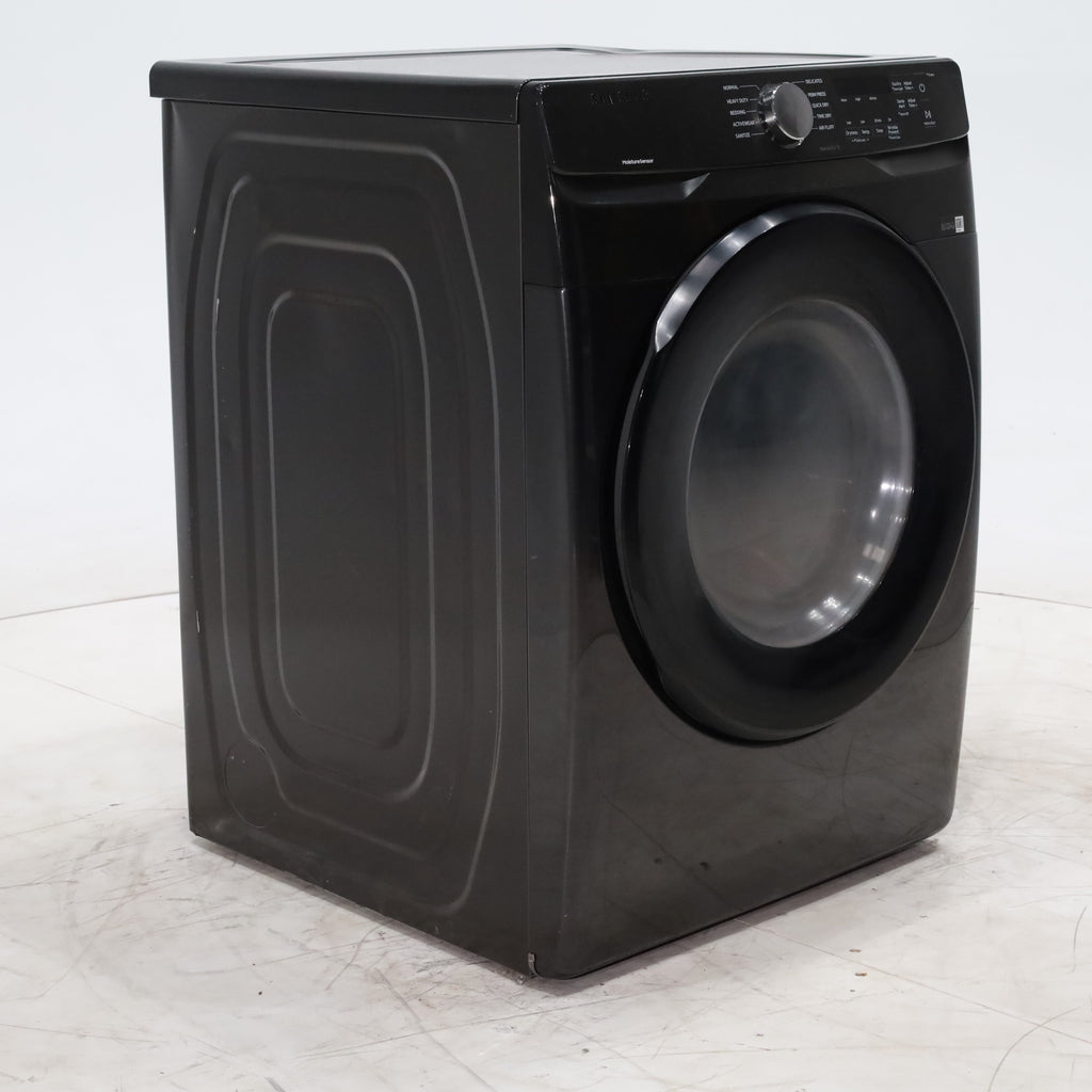 Pictures of Brushed Black Samsung 7.5 cu. ft. Frontload Electric Dryer with Sensor Dry - Scratch & Dent - Minor - Neu Appliance Outlet - Discount Appliance Outlet in Austin, Tx