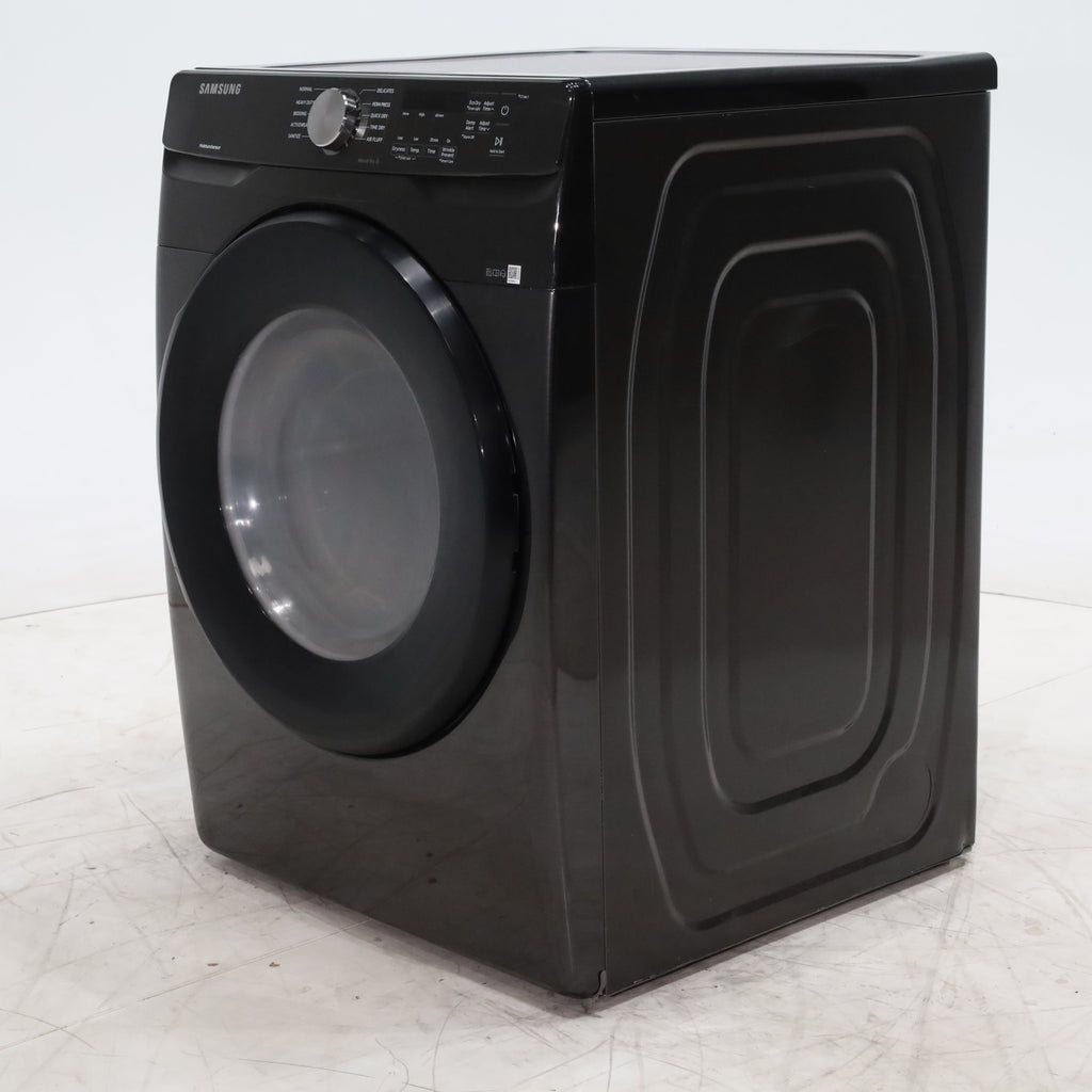 Pictures of Brushed Black Samsung 7.5 cu. ft. Frontload Electric Dryer with Sensor Dry - Scratch & Dent - Minor - Neu Appliance Outlet - Discount Appliance Outlet in Austin, Tx