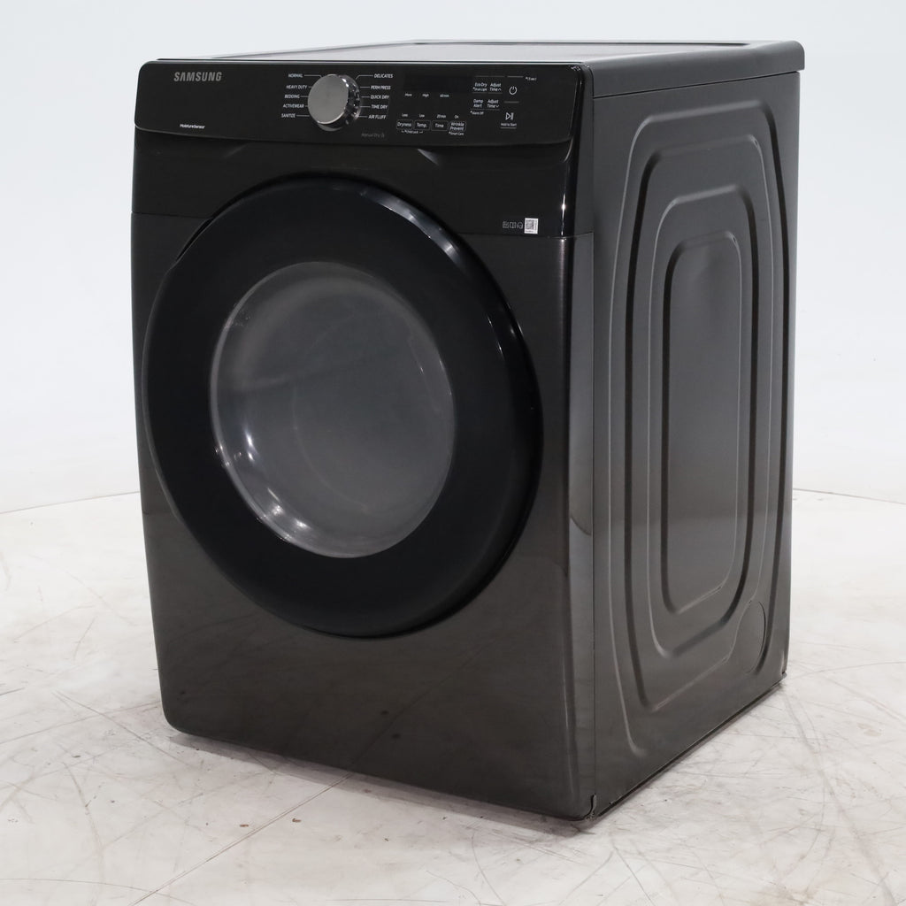 Pictures of Brushed Black Samsung 7.5 cu. ft. Frontload Electric Dryer with Sensor Dry - Scratch & Dent - Minor - Neu Appliance Outlet - Discount Appliance Outlet in Austin, Tx