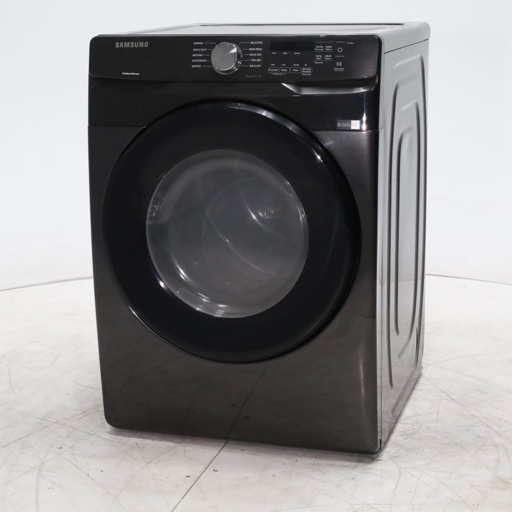 Pictures of Brushed Black Samsung 7.5 cu. ft. Frontload Electric Dryer with Sensor Dry - Scratch & Dent - Minor - Neu Appliance Outlet - Discount Appliance Outlet in Austin, Tx