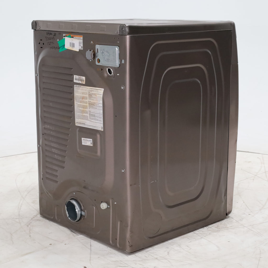 Pictures of Champagne Samsung 7.5 cu. ft. Front Load Electric Dryer with Steam Sanitize+ - Scratch & Dent - Minor - Neu Appliance Outlet - Discount Appliance Outlet in Austin, Tx