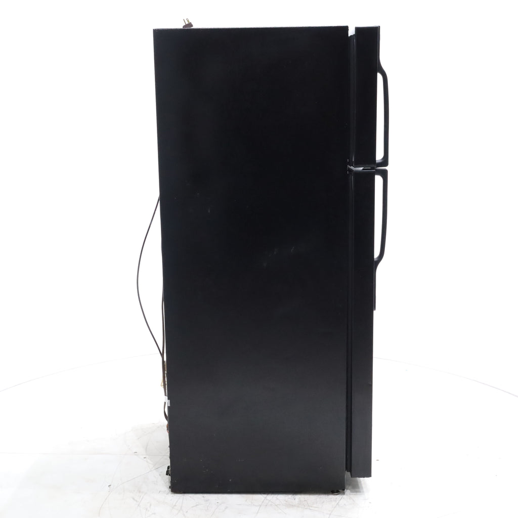 Pictures of 28" Wide GE Black ENERGY STAR 18.1 Cu. Ft. Top-Freezer Refrigerator with Large Door Storage - Certified Refurbished - Neu Appliance Outlet - Discount Appliance Outlet in Austin, Tx