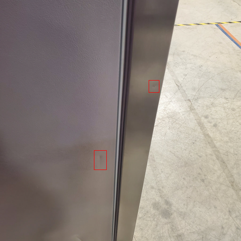 Frigidaire 25.6 cu. ft. ENERGY STAR Side by Side Refrigerator with Exterior Water and Ice Dispenser in Stainless Steel 4SD448 - FRSS2623AS - Scratch & Dent (Moderate)