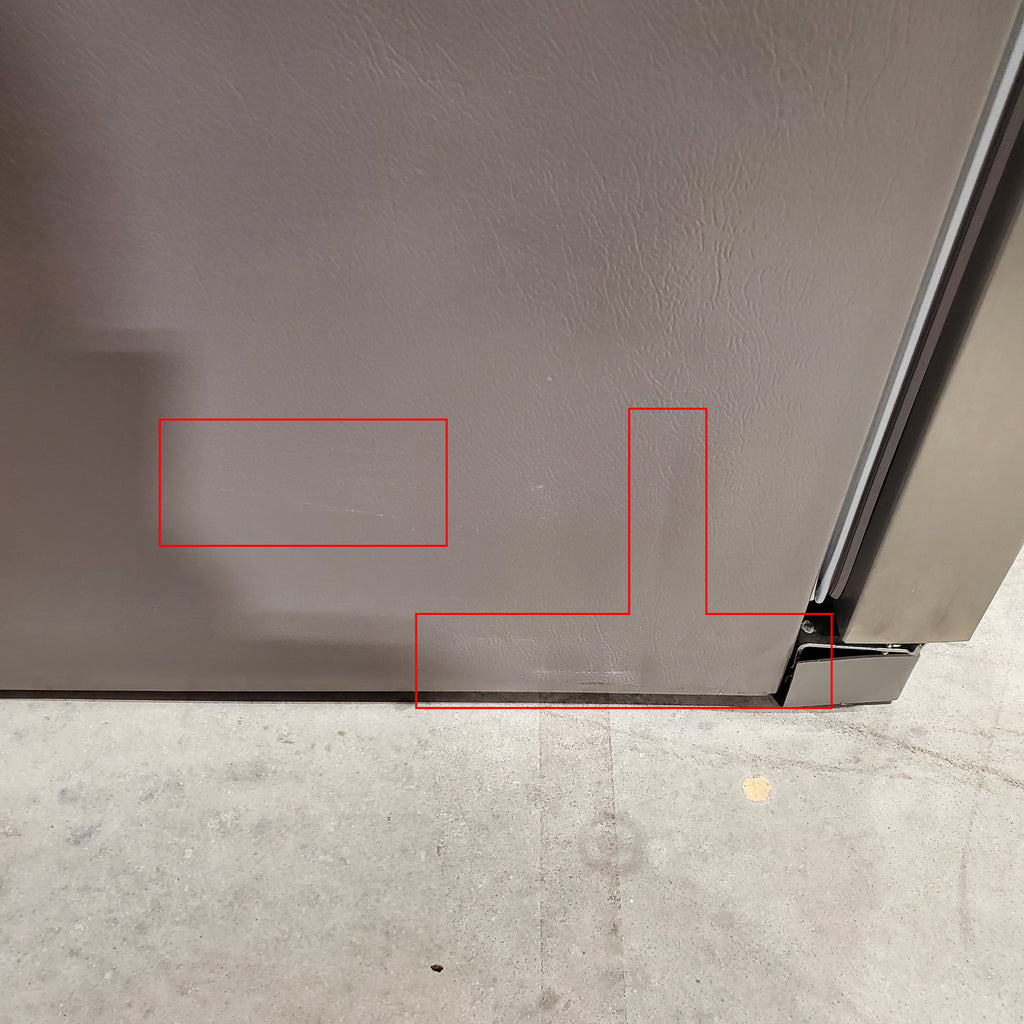 Frigidaire 25.6 cu. ft. ENERGY STAR Side by Side Refrigerator with Exterior Water and Ice Dispenser in Stainless Steel 20SD092 - FRSS2623AS - Scratch & Dent (Minor)