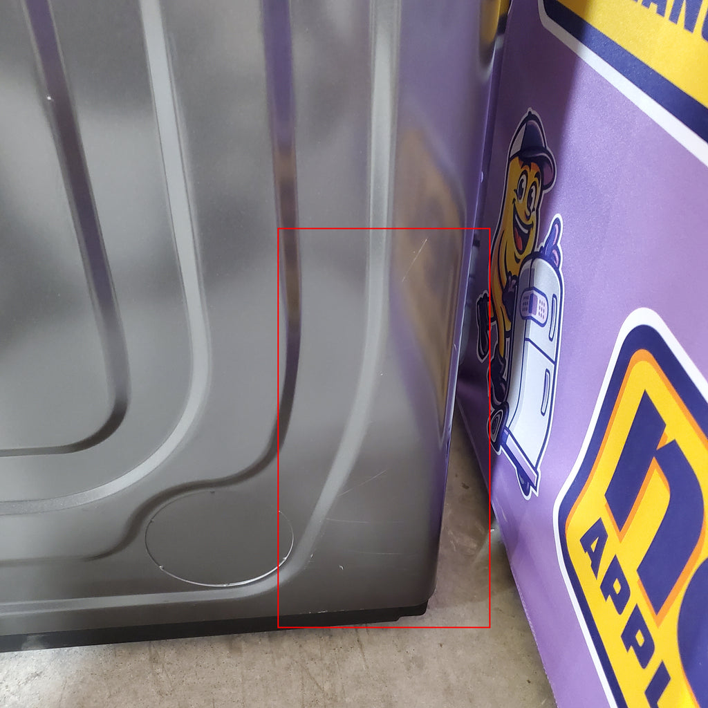 Samsung 7.4 cu. ft. Smart Electric Dryer with Sensor Dry in Brushed Black 24SD03 - DVE47CG3500V - Scratch & Dent (Minor)