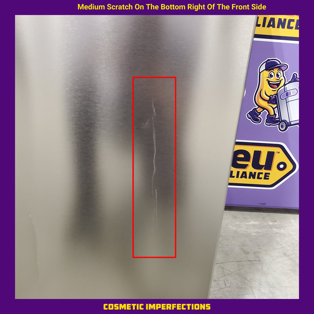 Pictures of Vissani 10.1 cu. ft. Top Freezer Refrigerator in Stainless Steel MDTF10SS - Scratch & Dent (Minor) - Neu Appliance Outlet - Discount Appliance Outlet in Austin, Tx