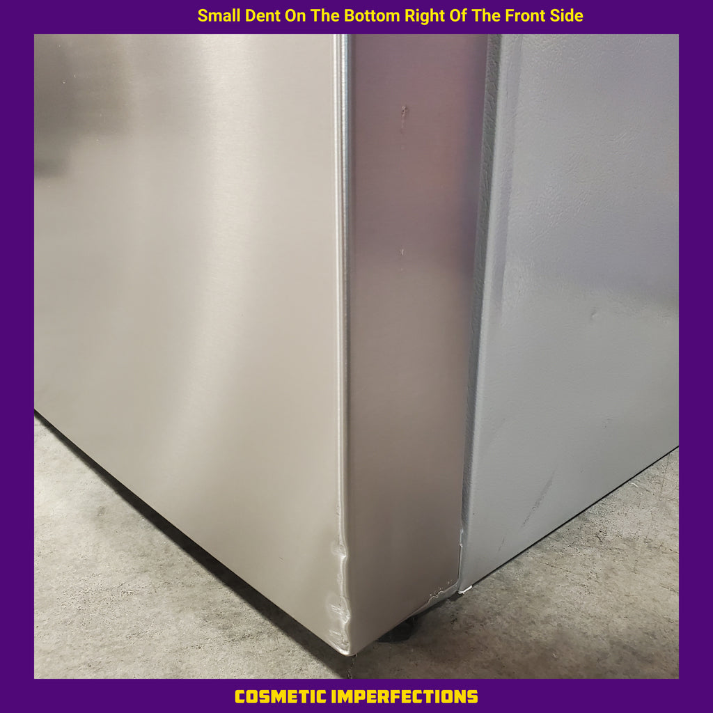 Frigidaire 27.8-cu ft ENERGY STAR French Door Refrigerator with Dual Ice Maker in Fingerprint Resistant Stainless Steel 4SD463 - GRFS2853AF - Scratch & Dent (Moderate)