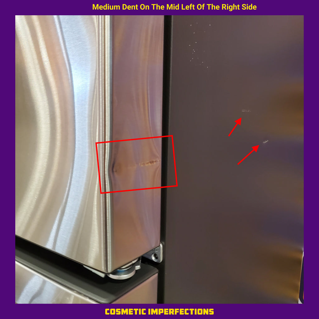 Pictures of GE ENERGY STAR 25.7 Cu. Ft. Fingerprint Resistant French-Door Refrigerator 31134SD215 - GFE26JYMFS - Scratch & Dent (Moderate) - Neu Appliance Outlet - Discount Appliance Outlet in Austin, Tx