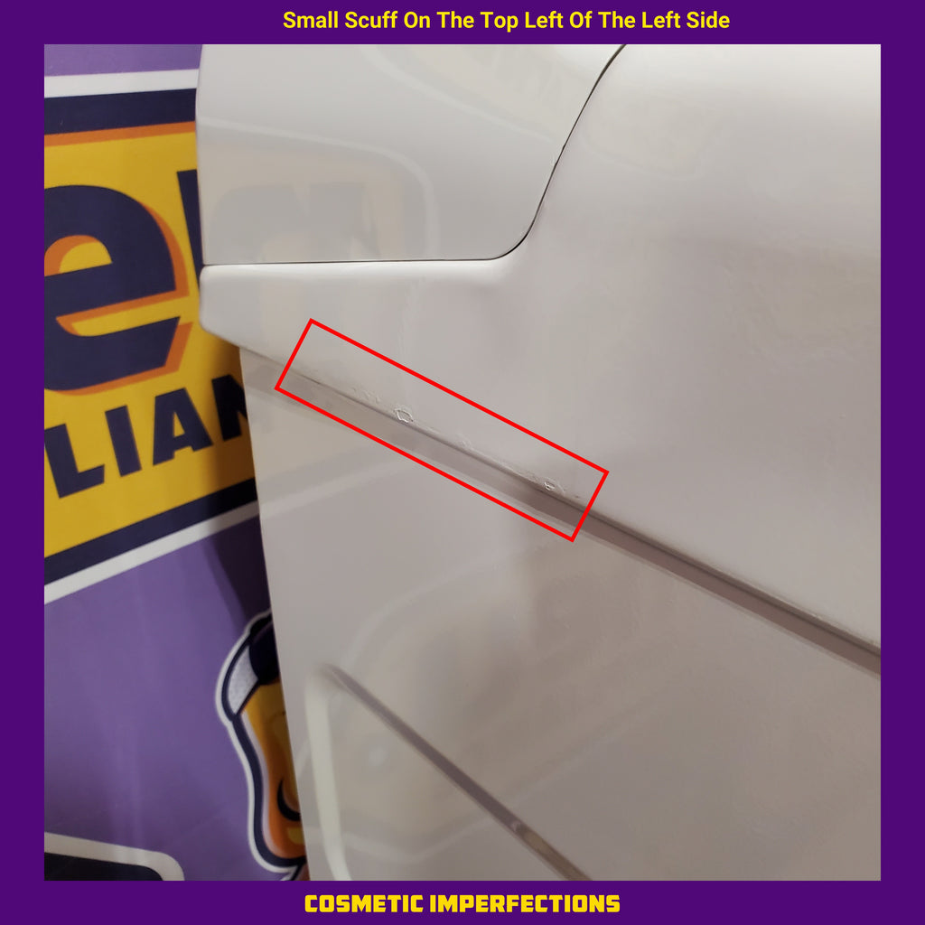 GE Profile™ ENERGY STAR® 5.0 cu. ft. Capacity Washer with Smarter Wash Technology PTW600BSRWS - New in Box and GE Profile™ ENERGY STAR® 7.4 cu. ft. Capacity Electric Dryer with Sanitize Cycle 16229 - PTD60EBSRWS - Scratch & Dent (Moderate)