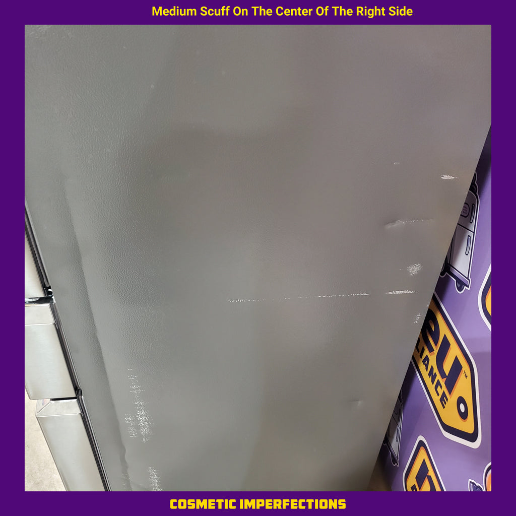 Pictures of Frigidaire Gallery 22 Cu. Ft. 4-Door Counter-depth French Door Refrigerator with Ice Maker (Fingerprint Resistant Stainless Steel) ENERGY STAR GRMC2273CF - Scratch and Dent (Major) - Neu Appliance Outlet - Discount Appliance Outlet in Austin, Tx