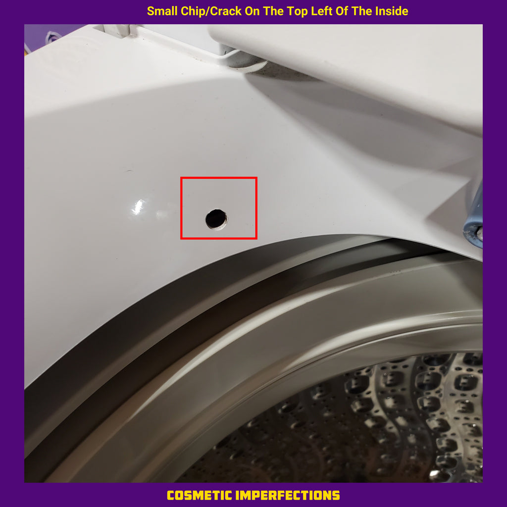Samsung White Top Load 5.0 Cu. Ft. Washer with Active Water Jet WA50R5200AW - Certified Refurbished and Samsung White Electric 7.4 Cu. Ft. Dryer with Sensor Dry 16036 - DVE50R5200W - Certified Refurbished