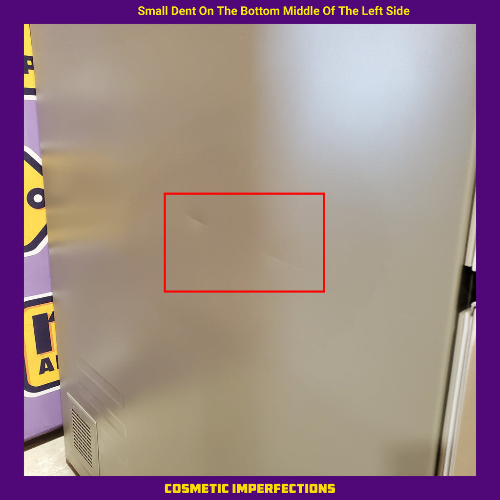 LG 29 cu. ft. Smart Standard-Depth MAX™ 4-Door French Door Refrigerator with Full-Convert Drawer™ in Print Proof Stainless Steel 22131SD89 - LF29H8330S - Scratch & Dent (Minor)