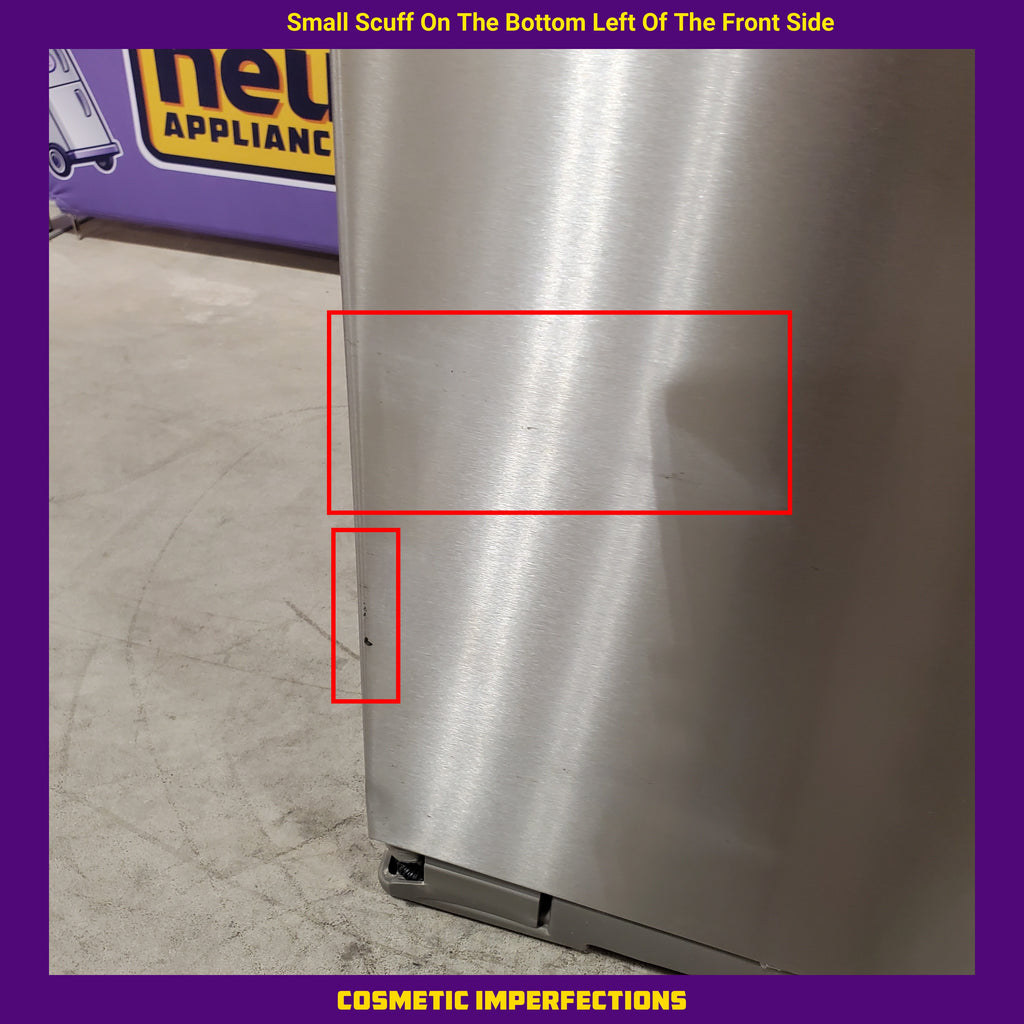 Pictures of KitchenAid 24.8 cu ft. Side-by-Side Refrigerator with Exterior Ice and Water and PrintShield™ finish KRSF705HPS - Scratch & Dent (Moderate) - Neu Appliance Outlet - Discount Appliance Outlet in Austin, Tx